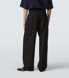 Loewe Cotton and silk cargo pants