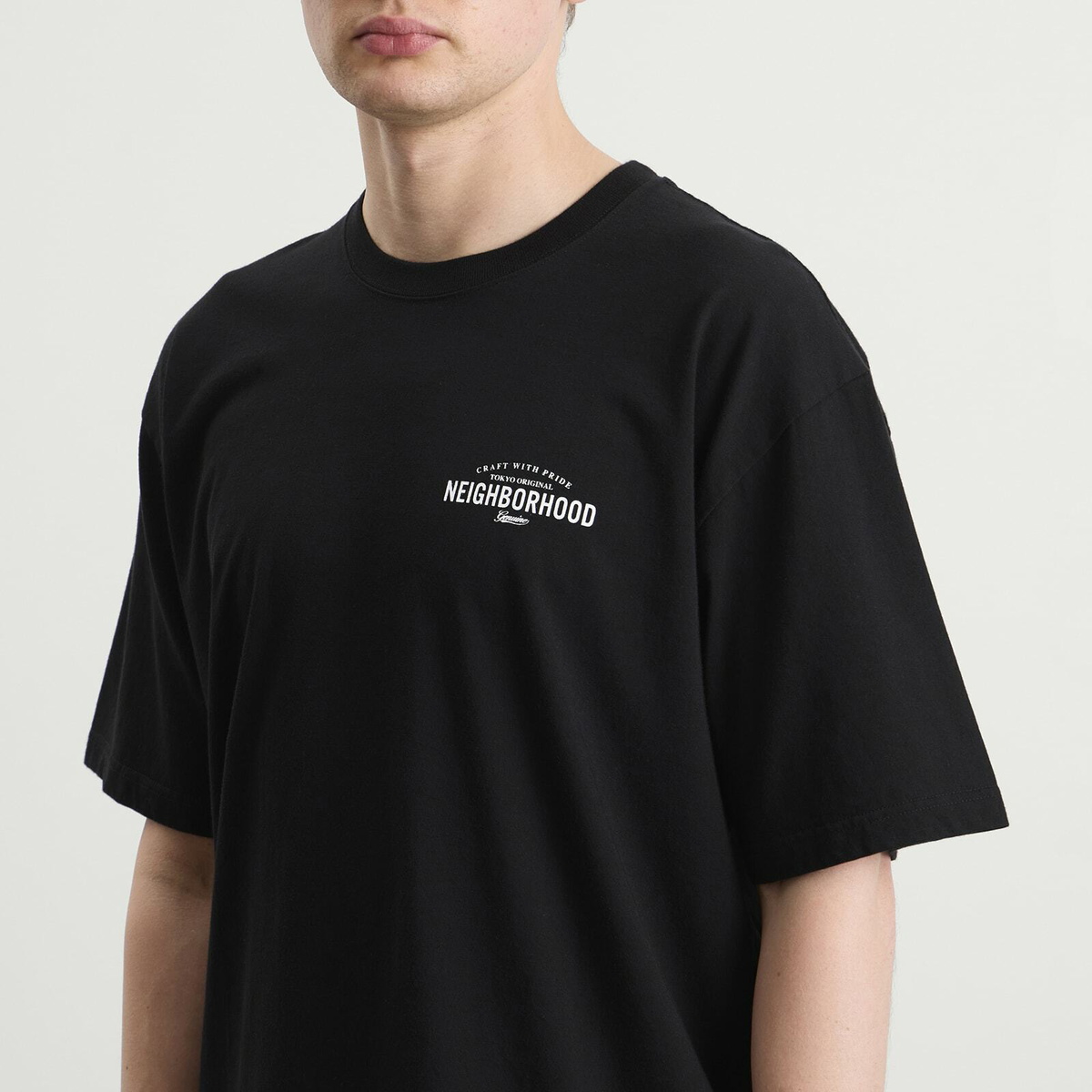 Neighborhood Men's SS-1 T-Shirt in Black