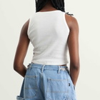 SUNDAYFRUITMARKET Women's Sunday Vest in Ivory