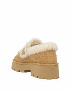 Sandro Womens Loafers in Beige