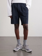 Folk - Assembly Linen and Cotton-Blend Shorts - Black