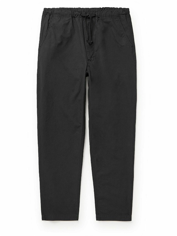 Photo: OrSlow - New Yorker Tapered Cotton-Ripstop Trousers - Black
