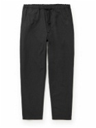 OrSlow - New Yorker Tapered Cotton-Ripstop Trousers - Black