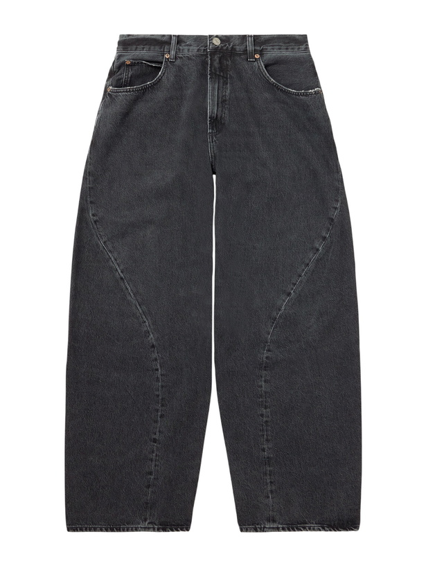 Photo: AGOLDE - Twist Tapered Jeans - Black