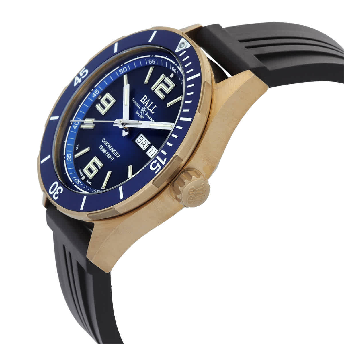 Ball Roadmaster Automatic Blue Dial Ladies Watch DM3070B-P1CJ-BE