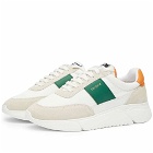 Axel Arigato Men's Genesis Vintage Runner Sneakers in White/Orange/Green