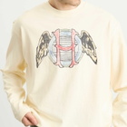 Honor the Gift Men's Honor Wings Long Sleeve T-Shirt in Bone