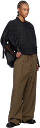 YOHJI YAMAMOTO Black R-SSBOMBER Jacket