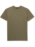 TOM FORD - Lyocell and Cotton-Blend Jersey T-Shirt - Green