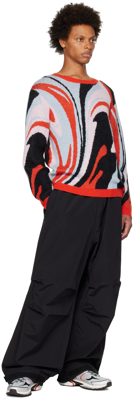 RtA Red Graphic Sweater