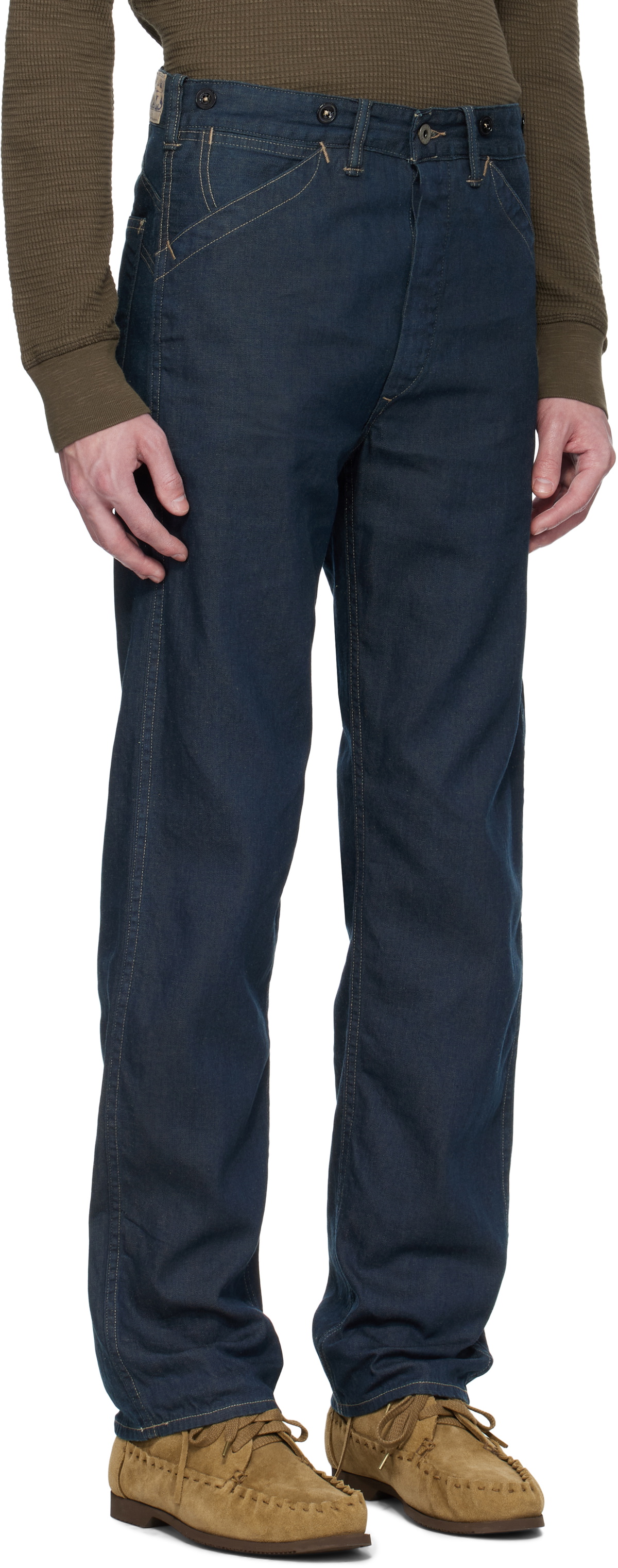 RRL Indigo Engineer Fit Jeans RRL