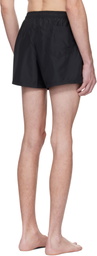 Moschino Black Letters Swim Shorts
