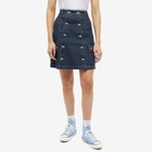 W'menswear Women's Landing Skirt in Denim