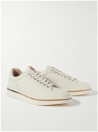 Dunhill - Metropolitan Leather Sneakers - White