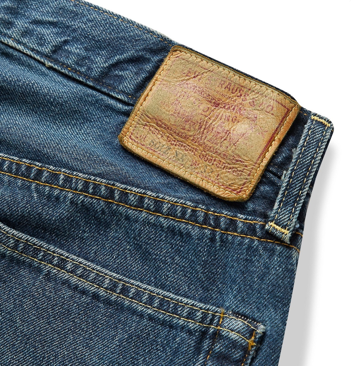 Levi's Vintage Clothing 1954 501Z XX Red Selvage Denim 12oz (Ramble Blue) -  Consortium.