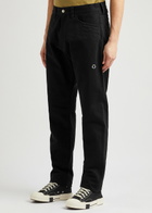 Moncler Genius 7 Moncler Frgmt Straight-leg Jeans Black