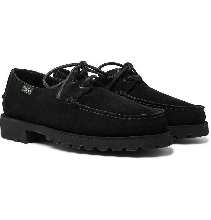 Photo: Arpenteur - Paraboot Suede Shoes - Black