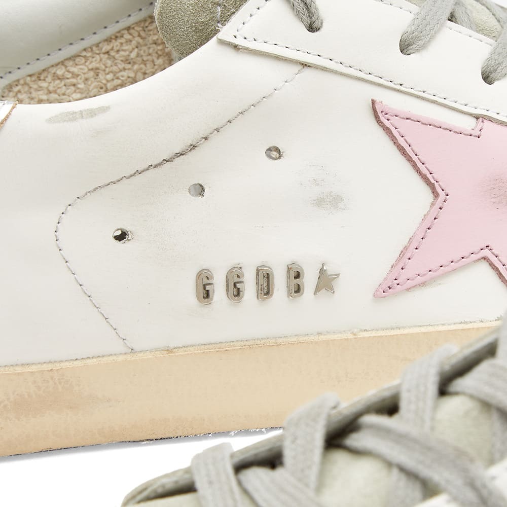 Golden Goose Women's Super Star Leather Sneakers in White