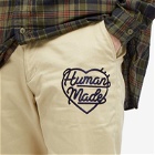 Human Made Men's Chino Trousers in Beige