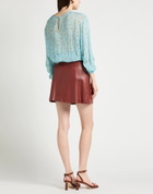 Manila Grace Womens Top in Sky blue
