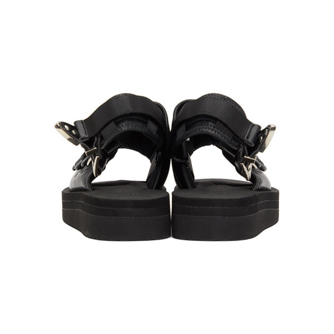 Toga Black Suicoke Edition Mura-SP Sandals Toga Pulla