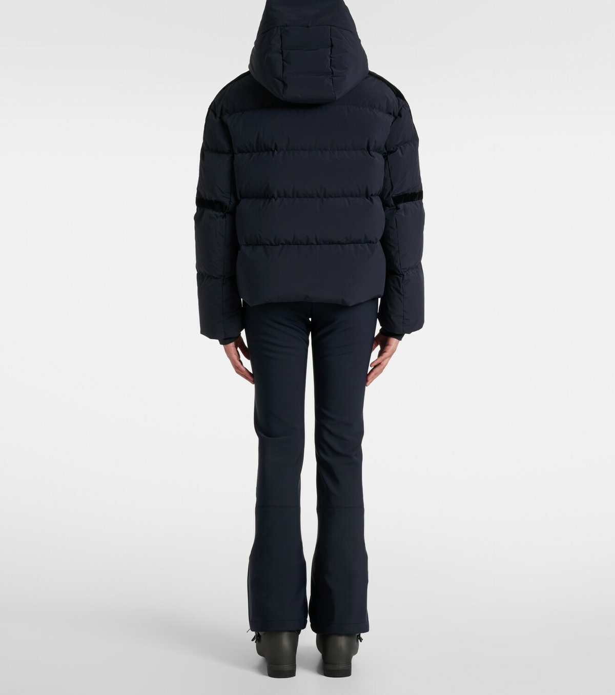 Fusalp Barsy velvet-trimmed down ski jacket