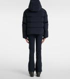 Fusalp Barsy velvet-trimmed down ski jacket