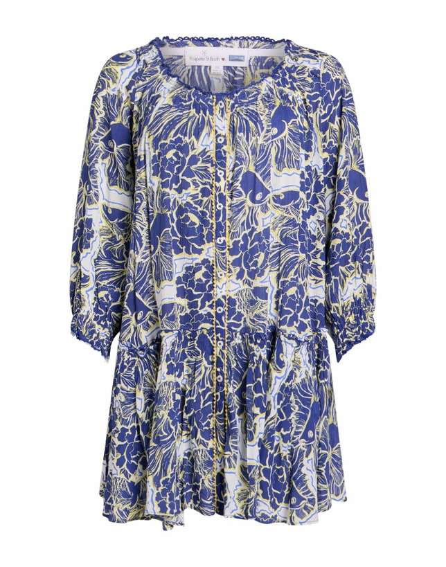 Photo: Vilebrequin X Poupette St Barth Womens Mini dress in Navy