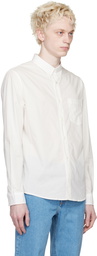 A.P.C. White Edouard Shirt