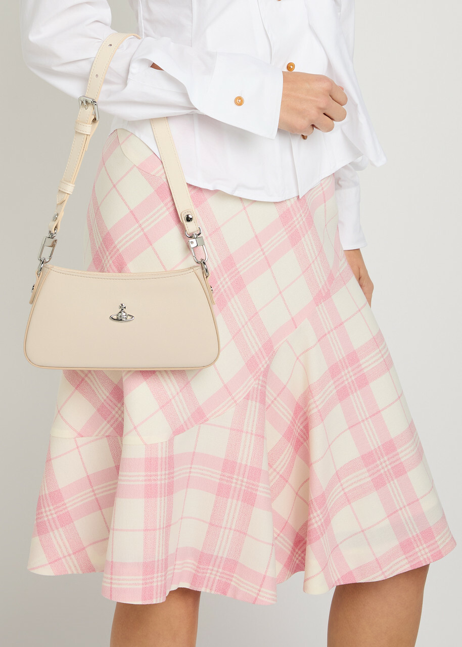 Vivienne Westwood Tasha Leather Shoulder bag - White - One Size