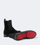 Christian Louboutin Cavernos suede Chelsea boots