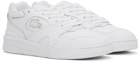 Lacoste White Lineshot Signature Heel Sneakers