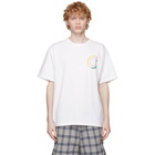 Clot White Globe Logo T-Shirt