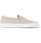 Common Projects - Suede Slip-On Sneakers - Men - Gray