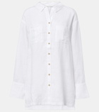 Heidi Klein White Bay linen shirt