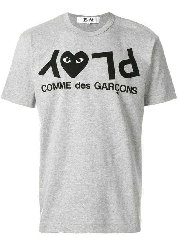 Photo: COMME DES GARCONS PLAY - Logo Cotton T-shirt