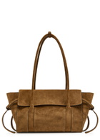 Mulberry Small Soft Bayswater Suede Shoulder bag - Sand - One Size