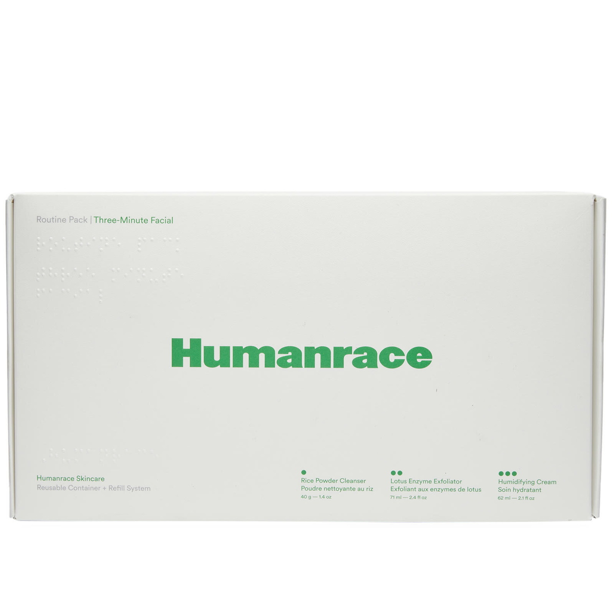 Humanrace Three Minute Facial