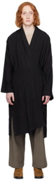 Jan-Jan Van Essche Black Long Coat
