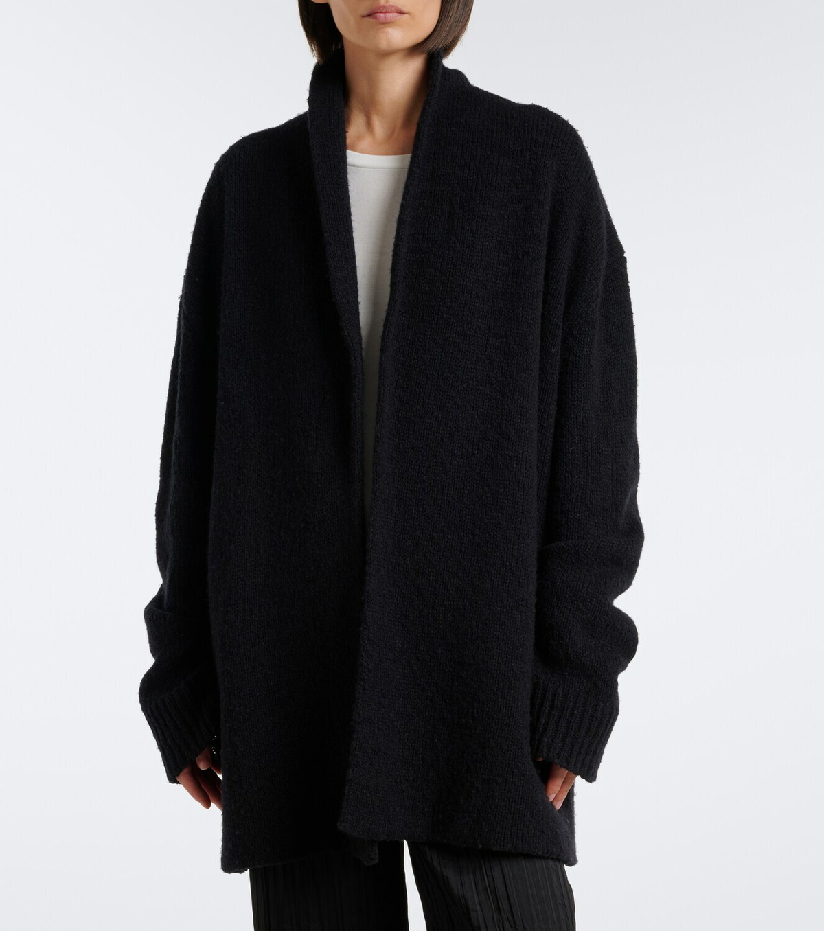 The Row Parry cashmere, wool, and silk cardigan
