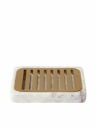 Soho Home - Thornton Marble and Brass Soap Dish