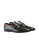 GUCCI - Jordan Leather Loafers