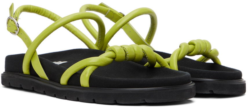 Reike Nen Green Knotted Sandals