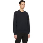 Stone Island Navy Classic Sweatshirt