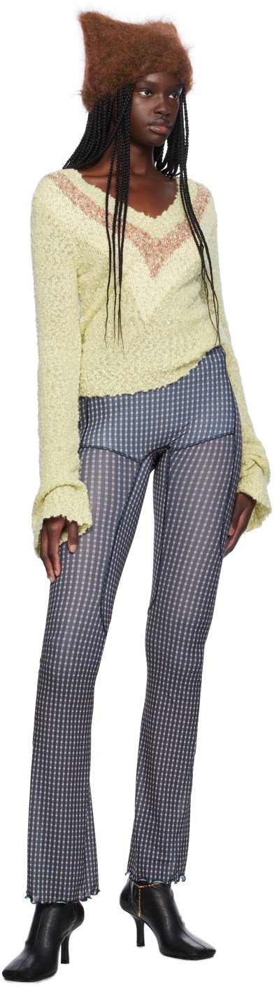 KNWLS Navy & Beige Halcyon Leggings