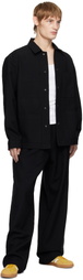 FORMA Black Wool Work Jacket