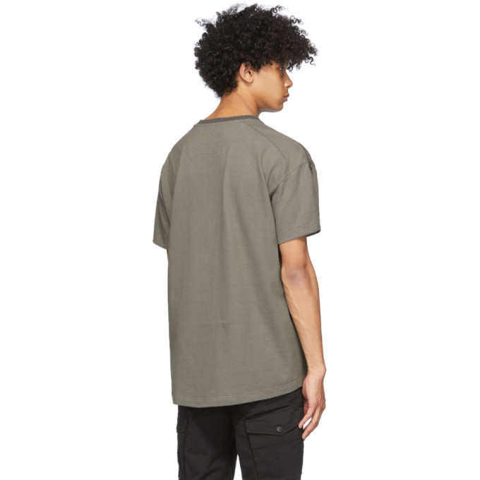 Blackmerle Beige Zip T-Shirt