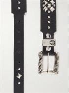 Enfants Riches Déprimés - Studded Leather Belt - Black