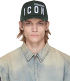 Dsquared2 Green Be 'Icon' Cap