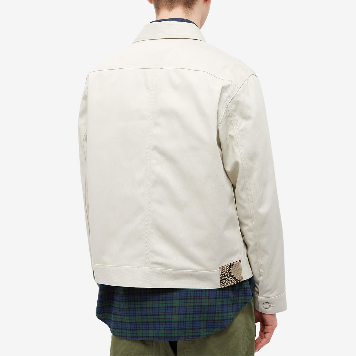 Uniform Experiment Men's Trucker Jacket in Off White